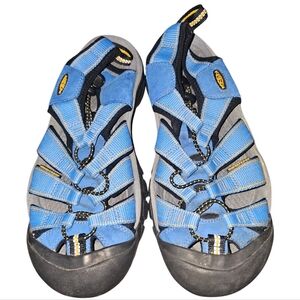 💰💖🔴Keen Blue and Black Adventure Sandals